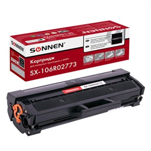 {{photo.Alt || photo.Description || 'Картридж лазерный SONNEN (SX-106R02773) для XEROX Phaser 3020/3020BI/WC3025/3025BI/3025NI, ресурс 1500 стр., 364085'}}