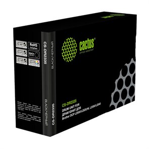 Фотобарабан CACTUS (CS-DR2335) для L2500/2520/2540/HL2300/2340/2360/MFC2700 ч/б, ресурс 12000 страниц 363674