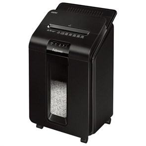 {{photo.Alt || photo.Description || 'Уничтожитель (шредер) FELLOWES AUTOMAX 100M, 4 уровень секретности, фрагменты 4х10 мм, 100 листов, корзина 23 литра, FS-462, FS-46292'}}