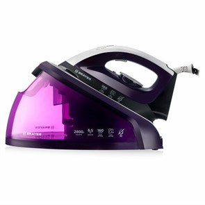 {{photo.Alt || photo.Description || 'Парогенератор BRAYER BR4152, 2800 Вт, 6,5 Бар, пар 160 г/мин, паровой удар 480 г/мин, 1,8 л, фиолетовый'}}