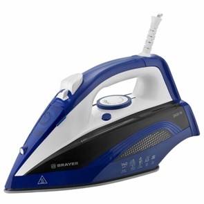 {{photo.Alt || photo.Description || 'Утюг BRAYER BR4002BL, 2400 Вт, керамическое покрытие, самоочистка, антикапля, антинакипь, синий'}}