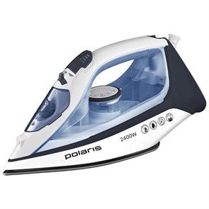 {{photo.Alt || photo.Description || 'Утюг POLARIS PIR 2483K, 2400 Вт, керамическое покрытие, самоочистка, антикапля, антинакипь, синий, 51339'}}