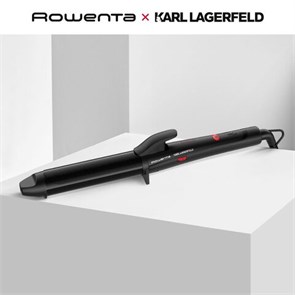 {{photo.Alt || photo.Description || 'Щипцы для завивки волос ROWENTA Karl Lagerfeld CF323LF0, диаметр 32 мм, конусная форма, 120-200°C, черный, 1830008509'}}