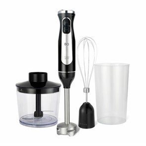 {{photo.Alt || photo.Description || 'Блендер погружной BQ (БИ-КЬЮ) HB501S, 900 Вт, 2 скорости, 3 насадки, стакан, черный, 86201368'}}