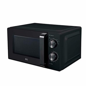Микроволновая печь BQ (БИ-КЬЮ) MWO 20004SM/W, объем 20 л, мощность 700 Вт, механическое управление, черная, 86201765 457500