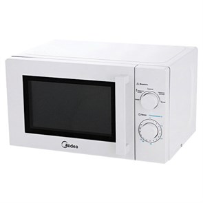 {{photo.Alt || photo.Description || 'Микроволновая печь MIDEA MM720CY6-W объем 20 л, мощность 700 Вт, механическое управление, белая'}}