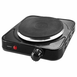 {{photo.Alt || photo.Description || 'Настольная электрическая плита CENTEK CT-1506, 1000 Вт, 1 конфорка, 5 режимов нагрева, черная, CT-1506 Black'}}