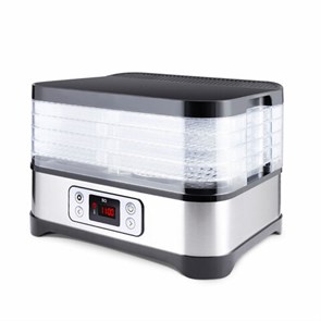 {{photo.Alt || photo.Description || 'Сушилка для овощей BQ (БИ-КЬЮ) FD1001, объём 10 л, 250 Вт, 5 поддонов, электронное управление, стальная, 86192128'}}