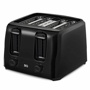 {{photo.Alt || photo.Description || 'Тостер BQ (БИ-КЬЮ) T4001, 1400 Вт, 4 тоста, 6 режимов, пластик, черный, 86197957'}}