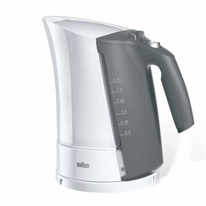 {{photo.Alt || photo.Description || 'Чайник BRAUN WK-300, 1,7 л, 2200 Вт, закрытый нагревательный элемент, пластик, белый'}}