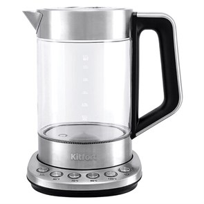 {{photo.Alt || photo.Description || 'Чайник KITFORT КТ-622, 1,7 л, 2200 Вт, закрытый нагревательный элемент, ТЕРМОРЕГУЛЯТОР, заварник, стекло, серебро'}}