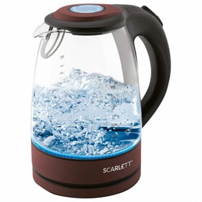 {{photo.Alt || photo.Description || 'Чайник SCARLETT SC-EK27G98, 1,7 л, 2200 Вт, закрытый нагревательный элемент, стекло, коричневый'}}