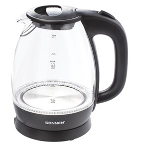 {{photo.Alt || photo.Description || 'Чайник SONNEN KT-1786, 1,7 л, 2200 Вт, закрытый нагревательный элемент, стекло, 453422'}}