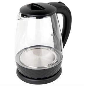 {{photo.Alt || photo.Description || 'Чайник электрический CROMEX KT-308, 1,8 л, 1500 Вт, стекло, черный, 455150'}}