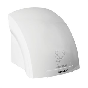 {{photo.Alt || photo.Description || 'Сушилка для рук SONNEN HD-688, 2000 Вт, пластиковый корпус, белая, 604192'}}