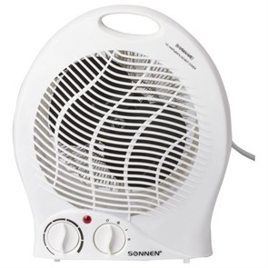 {{photo.Alt || photo.Description || 'Тепловентилятор SONNEN F-200, 1000/2000 Вт, 2 режима работы, белый, 453493'}}