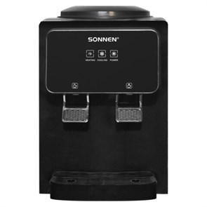 {{photo.Alt || photo.Description || 'Кулер для воды SONNEN TSE-02FBP, настольный, НАГРЕВ/ОХЛАЖДЕНИЕ ЭЛЕКТРОННОЕ, 2 крана, антрацит, 455750'}}