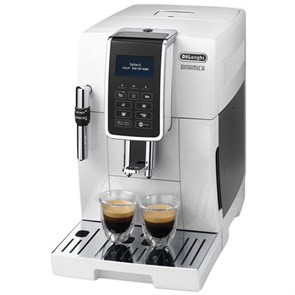 {{photo.Alt || photo.Description || 'Кофемашина DELONGHI Dinamica ECAM 350.35.W, 1450 Вт, объем 1,8 л, ручной капучинатор, белая'}}
