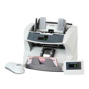 {{photo.Alt || photo.Description || 'Счетчик банкнот PRO 85 UM, 1500 банкнот/мин., 3 валюты, УФ-, магнитная детекция, фасовка'}}