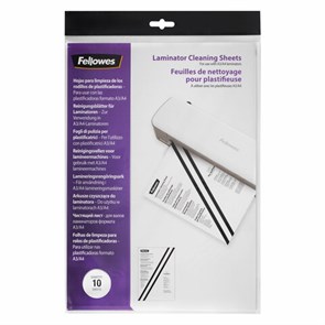 {{photo.Alt || photo.Description || 'Чистящий лист для валов ламинаторов FELLOWES, формат A3, A4, 10 шт. в упаковке, FS-53206'}}