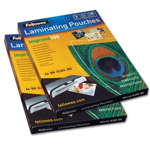 {{photo.Alt || photo.Description || 'Пленки-заготовки для ламинирования А4, КОМПЛЕКТ 100 шт., 100 мкм, FELLOWES, FS-53511'}}