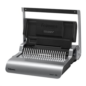 {{photo.Alt || photo.Description || 'Переплетная машина для пластиковой пружины FELLOWES &quot;QUASAR+&quot;, пробивает до 25 л., сшивает до 500 л., FS-56277'}}