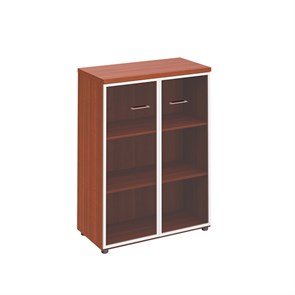 {{photo.Alt || photo.Description || 'Шкаф средний двери прозрачное стекло в рамке'}}