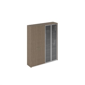 {{photo.Alt || photo.Description || 'Шкаф высокий комбинированный (для одежды с дополнением + со стеклянными дверями)'}}