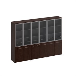 {{photo.Alt || photo.Description || 'Шкаф комбинированный высокий (стекло + стекло + стекло)'}}