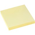 Блок самоклеящийся (стикеры) BRAUBERG, ПАСТЕЛЬНЫЙ, 76х76 мм, 100 листов, желтый, 122690 122690