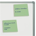 Блок самоклеящийся (стикеры) STAFF, 50х50 мм, 100 листов, зеленый, 127144 127144
