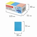 Блоки самоклеящиеся (стикеры) BRAUBERG 38х51 мм, 100 листов, НАБОР 12 штук, 3 неоновых цвета, 111345 111345
