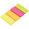 Закладки клейкие неоновые BRAUBERG бумажные, 50х20 мм, 200 штук (4 цвета х 50 листов), 111363 111363