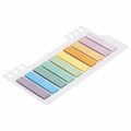 Закладки клейкие пастельные BRAUBERG PASTEL, пластиковые, 45х10 мм, 10 цветов х 20 листов, 115579 115579