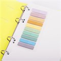Закладки клейкие пастельные BRAUBERG PASTEL, пластиковые, 45х10 мм, 10 цветов х 20 листов, 115579 115579