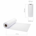 Бумага широкоформатная рулон для плоттера, 620 мм х 175 м х втулка 76 мм, 80 г/м2, белизна CIE 146%, BRAUBERG, 110456 110456