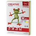 Бумага цветная CREATIVE color, А4, 80 г/м2, 250 л., (5 цветов х 50 л.), микс медиум, БОpr-250r 110512