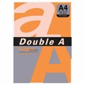 Бумага цветная DOUBLE A, А4, 75 г/м2, 100 л., ярко-оранжевая 115132