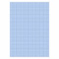 Бумага масштабно-координатная (миллиметровая), планшет, БОЛЬШОЙ ФОРМАТ А3, голубая, 20 листов, ПЛОТНАЯ 80 г/м2, STAFF, 113491 113491