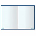 Книга канцелярская 80 л., клетка, твердая, глянцевая, блок офсет, А4 (215х295 мм), BRAUBERG, 130065 130065