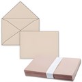 Конверты С4 (229х324 мм) КРАФТ, без клея, 90 г/м2, КОМПЛЕКТ 500 шт., треугольный клапан 124398
