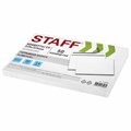 Конверты С4 (229х324 мм), отрывная лента, 90 г/м2, КОМПЛЕКТ 50 шт., внутренняя запечатка, STAFF, 116569 116569