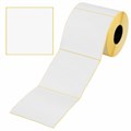 Этикетка ТермоЭко (100х100 мм), 500 этикеток в ролике, светостойкость до 2 месяцев, 115620 115620