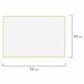 Этикетка ТермоЭко (58х40 мм), 700 этикеток в ролике, светостойкость до 2 месяцев, 122064 122064