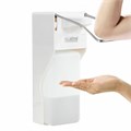 Дозатор локтевой для антисептика и мыла УНИВЕРСАЛЬНЫЙ, с еврофлаконом 1 л, LAIMA, ABS-пластик, 607326, X-2265S 607326