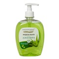 Мыло жидкое 500 г ЗОЛОТОЙ ИДЕАЛ "Алоэ-вера", дозатор, 606785 606785
