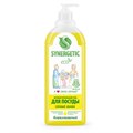 Гель для мытья посуды антибактериальный 1 л, SYNERGETIC "Лимон", флип-топ, 103101 605557