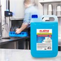 Средство для мытья посуды 5 л, ЛАЙМА PROFESSIONAL, антибактериальное, концентрат, 600197 600197
