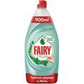 Средство для мытья посуды, 900 мл, FAIRY (Фейри) Нежные руки "Чайное дерево и мята" 603748
