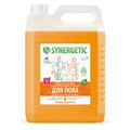 Средство для мытья пола и поверхностей 5 л SYNERGETIC, c дезинфицирующим эффектом, биоразлагаемое, 101500 605556